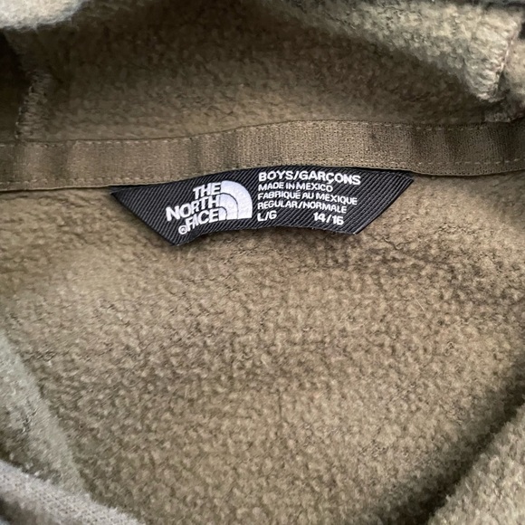 The North Face Green Hoodie with Logo - Picture 3 of 11